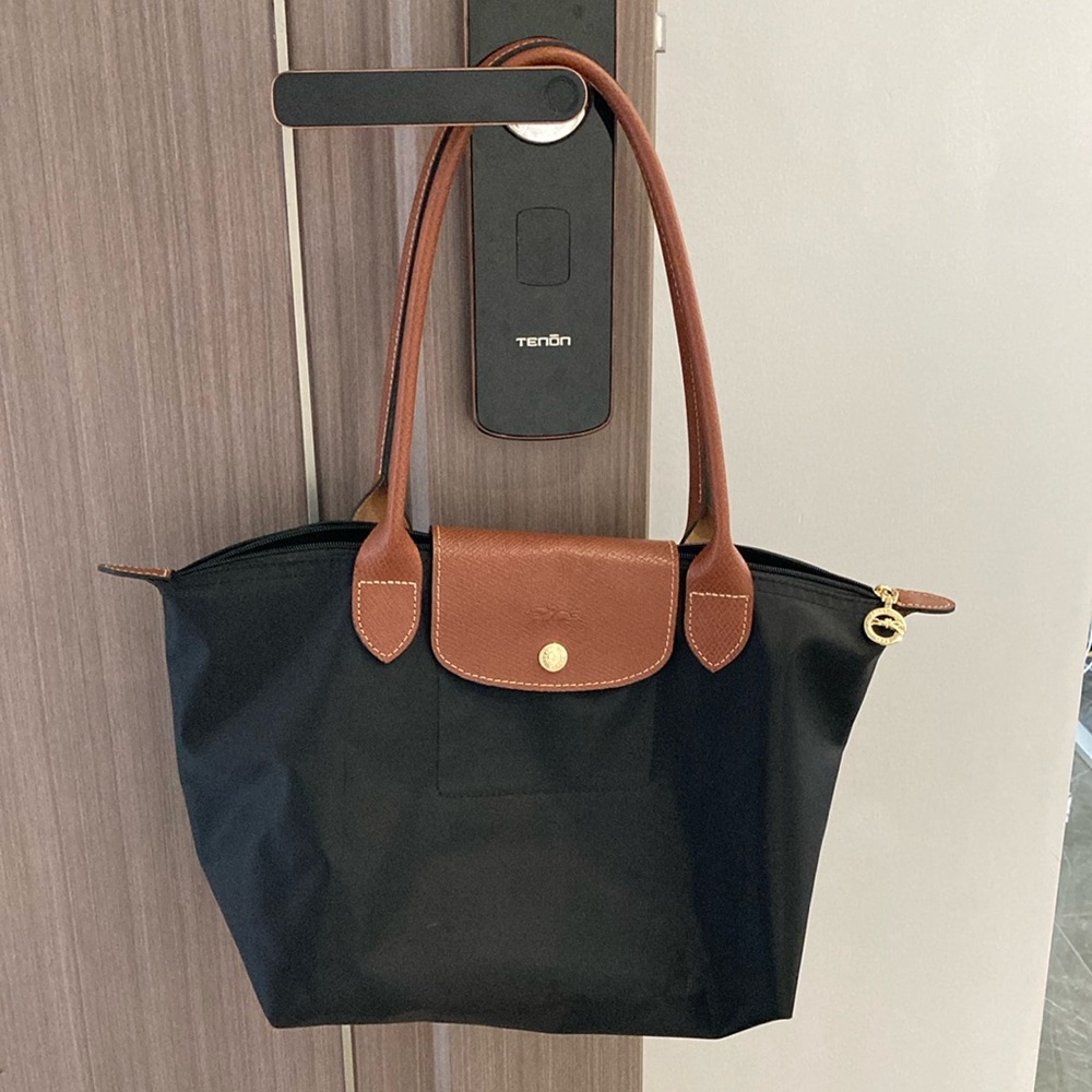 Longchamp Le Pliage Tote Bag in Black